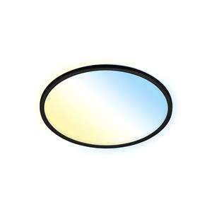 Briloner LED-Deckenlampe Slim, smart, dimmbar, CCT, rund