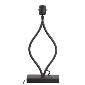 Light & Living Voet tafellamp Xavi - zwart - 46x19x10 cm
