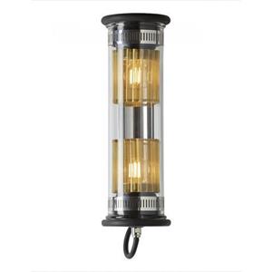 DCW Editions In The Tube 100-350 Wandlamp - Zilver - Gouden mesh - Zwarte stop