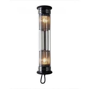 DCW Editions In The Tube 100-500 Wandlamp - Zilver - Zilveren mesh - Zwarte stop