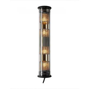 DCW Editions In The Tube 120-700 Wandlamp - Goud - Zilveren mesh - Zwarte stop