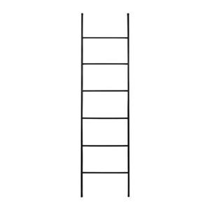 QUVIO Decoratieve ladder - 171 x 41,5 cm - Ijzer - Zwart