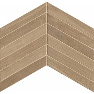 Fap Ceramiche Fapnest vloer- en wandtegel 7.5x45cm visgraat Hout look Natural Chevron Mat SW07311455-1