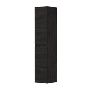 INK badkamerkast 35x37cm 2 deuren links/rechtsdraaiend greeploos keerlijst hout decor 1257408