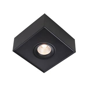 The Light Group SLC DL04 Surface X1 opbouwlamp 2.700K zwart