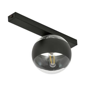 EMIBIG LIGHTING Plafondlamp Lineair, zwart/helder, 1-lamp