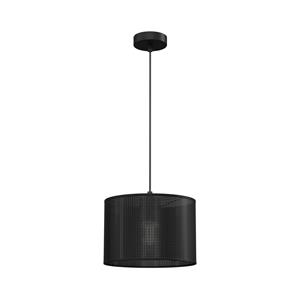 Luminex Hanglamp Jovin, 1-lamp, Ø 25cm, zwart