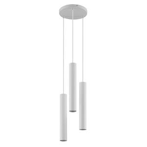 Lindby Joffrey hanglamp, 3-lamps, wit