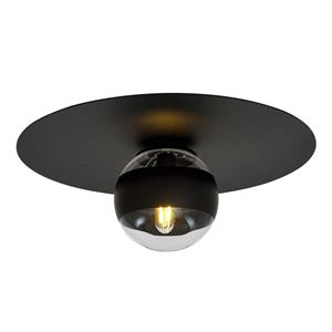 EMIBIG LIGHTING Plafondlamp Kenzo, zwart/helder, 1-lamp