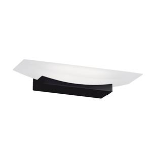 FISCHER & HONSEL LED-Wandleuchte Bowl TW CCT Breite 30 cm, schwarz