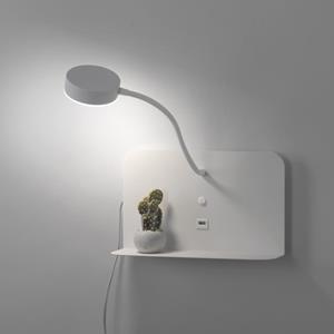 Leuchten Direkt LED Wandleuchte Board in Weiß 4W 400lm