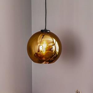 Nowodvorski Lighting Hanglamp Polaris, gespiegeld glas, goud