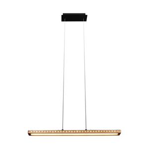 Eco-Light LED hanglamp Solaris 3-step-dim hout 70 cm