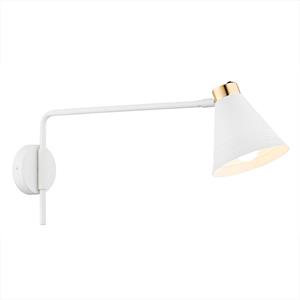 Euluna Wandlamp Avenidos, bereik 57 cm, wit