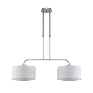 Lindby Jevanna hanglamp, 2-lamps, wit