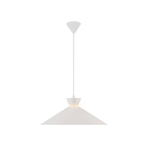 Nordlux Hanglamp Dial met metalen kap, wit, Ø 45 cm