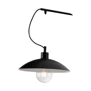 Eco-Light Wandlamp Eldorado met dwarsarm, zwart