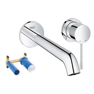 Grohe Essence New inbouw wandkraan 2gats L size met uitloop 23cm chroom 0442582/sw28941