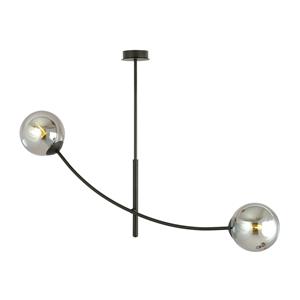 EMIBIG LIGHTING Plafondlamp Hunter, zwart/grafiet, 2-lamps