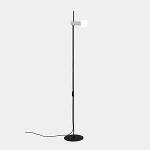 LEDS-C4 Nude Single vloerlamp E27 grijs/zwart