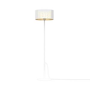 Luminex Stehleuchte Jovin, Höhe 150cm, weiß/gold