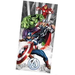 MTOnlinehandel Strand- & Badetuch Marvel Avengers Team, 70 x 140 cm bunt