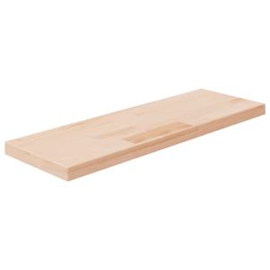 vidaxl Plank 60x20x2,5 cm onbehandeld massief eikenhout