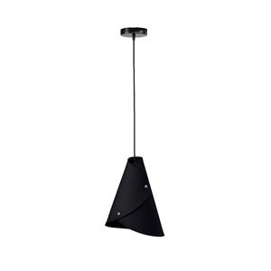 Almut von Wildheim ALMUT 0314 hanglamp, gebogen, 1-lamp zwart