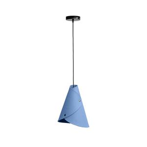 Almut von Wildheim ALMUT 0314 hanglamp gebogen 1-lamp pastelblauw