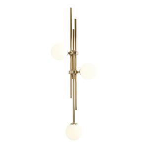 Euluna Wandlamp 1073Y30, 3-lamps, goud