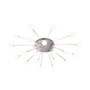 Trio Design plafondlamp Bullet nikkel 641412107