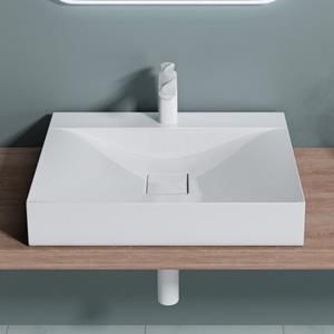 Doporro Aufsatzwaschbecken » Design Waschbecken Colossum810 Mineralguss Gussmarmor Waschtisch Waschplatz«