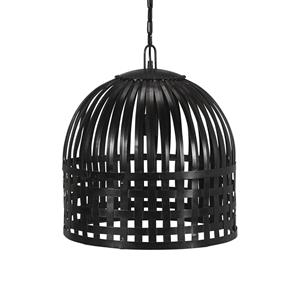 PR Home Sheffield hanglamp in zwart, Ø 46 cm