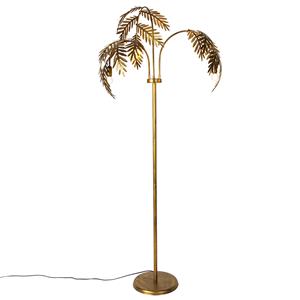 Qazqa Vintage Vloerlamp Goud 193 Cm 3-lichts - Botanica