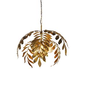 QAZQA Vintage hanglamp antiek goud 60 cm - Linden