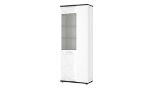 Vitrine ¦ Maße (cm): B: 76 H: 200 T: 40  - Möbel Kraft