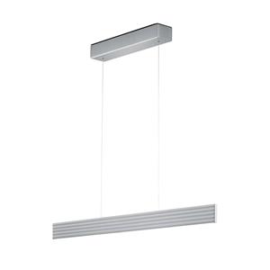 Knapstein LED hanglamp Fara, up/down, lengte 92cm nikkel