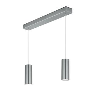 Knapstein LED hanglamp Helli up/down 2-lamps mat nikkel