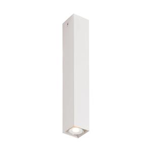 Eco-Light Downlight Fluke in eckiger Form Höhe 40 cm weiß