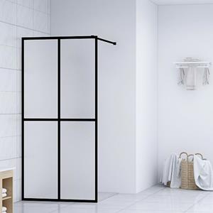 VIDAXL Duschwanne »Duschwand für Walk-in Dusche Mattes Sicherheitsglas 118x190 cm«