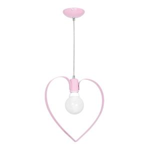 Eko-Light Hanglamp Amore, 1-lamp, roze