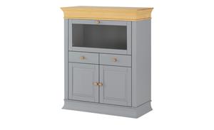 Barschrank ¦ grau ¦ Maße (cm): B: 99,5 H: 120 T: 44,5  - Möbel Kraft