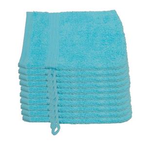 Julie Julsen Waschhandschuh »10-Waschhandschuh-Babyblau-Waschhandschuh 15 x 21 cm« (10-tlg)