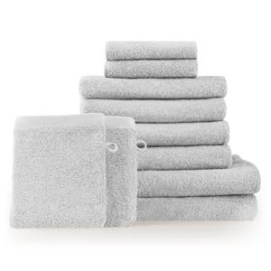 Blumtal Handtuch Set » 10 Teilig - Handtücher Set 100% Baumwolle, weich und saugstark« (10er Set), 2 Bade-, 4 Hand-, 2 Gästetücher + 2 Waschlappen