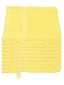 Julie Julsen Waschhandschuh »1-Waschhandschuh-Gelb-Waschhandschuh 15 x 21 cm« (1-tlg)
