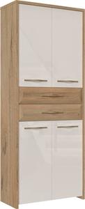 Home affaire Garderobenschrank Gala, hochwertig UV lackiert, Soft-Close-Funktion