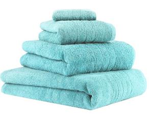 Betz Handtuch Set »4-TLG. Handtuch-Set Deluxe 100% Baumwolle 1 Badetuch 1 Duschtuch 1 Handtuch 1 Seiftuch Farbe türkis« (4-tlg)