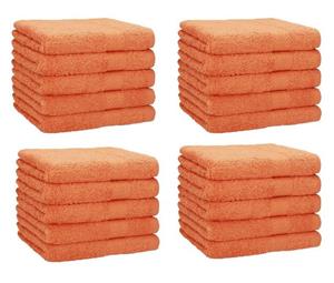 Betz Gästehandtücher »20 Stück Gästehandtücher Premium 100%Baumwolle Gästetuch-Set 30x50 cm Farbe orange«