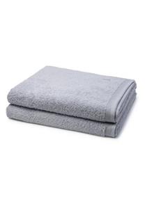 Möve Handtuch Set »Superwuschel« (Spar-Set, 2-tlg), 2 X Duschtuch - Im Set - Baumwolle - Extraweiches und voluminöses Handtuch mit dezenter Biesenbordüre, Aus 100% hochwerti