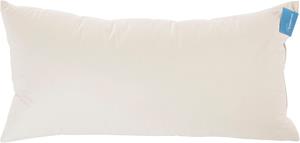 Schlafwelt 3-Kammer-Kopfkissen Sari, Füllung: Daunen- & Federn, Bezug: feiner Daunenbatist, 100% Baumwolle, (1 St.), ausgezeichneter Schlafkomfort & sehr natürliches Schlafklima